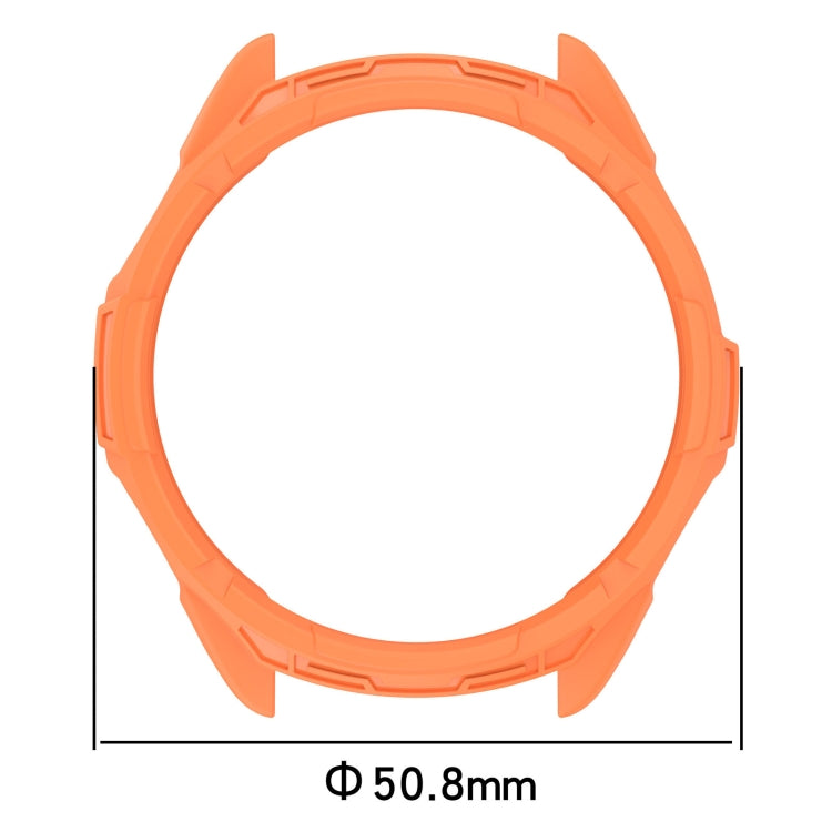 For Garmin Forerunner 965 Armor Hollow Watch Protective Case(Light Pink)
