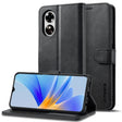 For OPPO A78 5G Global LC.IMEEKE Calf Texture Horizontal Flip Leather Case(Black) - OPPO Cases by LC.IMEEKE | Online Shopping South Africa | PMC TechLife | Buy Now Pay Later Mobicred