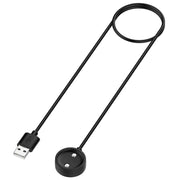 For Suunto 9 Peak Pro Smart Watch Magnetic Charger, Length: 1m(Black)