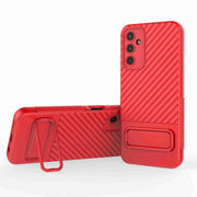 For Samsung Galaxy A14 5G Wavy Texture TPU Phone Case with Lens Film(Red)