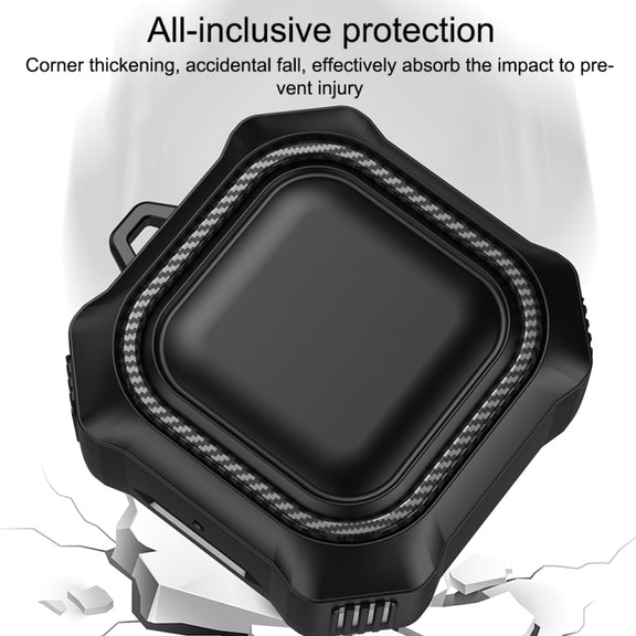 For Samsung Galaxy Live Pro Armor Earphone Protective Case(Dark Blue)