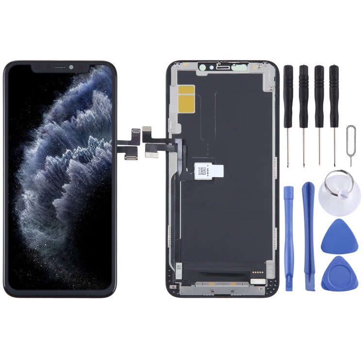 Soft OLED LCD Screen For iPhone 11 Pro Max with Digitizer Full Assembly