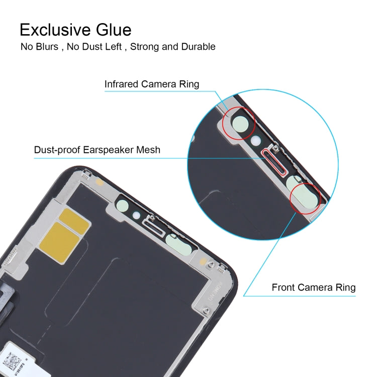Soft OLED LCD Screen For iPhone 11 Pro Max with Digitizer Full Assembly