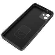 For Samsung Galaxy A04 4G Wavy Texture TPU Phone Case with Lens Film(Purple)