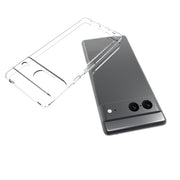 For Google Pixel 7 Water-resistant Texture TPU Phone Case(Transparent)