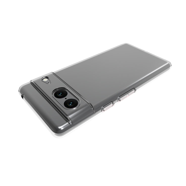 For Google Pixel 7 Water-resistant Texture TPU Phone Case(Transparent)