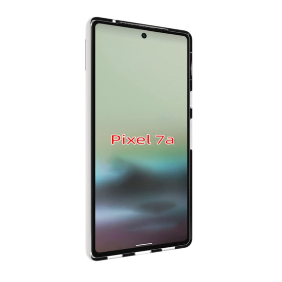 For Google Pixel 7a Water-resistant Texture TPU Phone Case(Transparent)