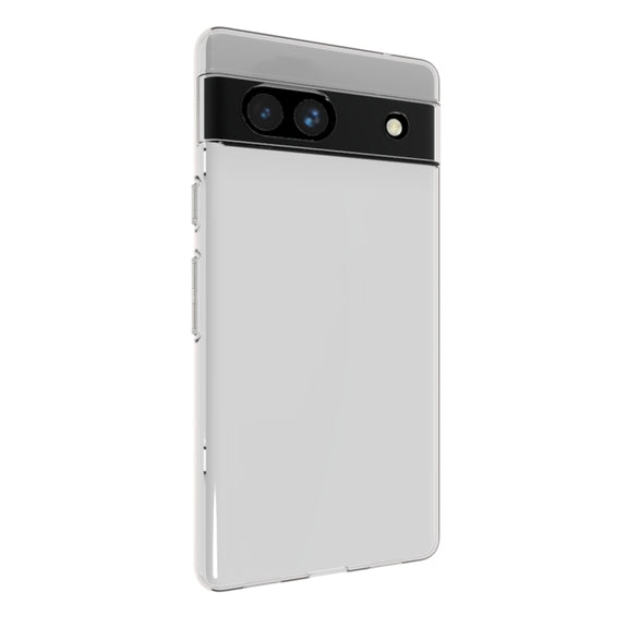For Google Pixel 7a Water-resistant Texture TPU Phone Case(Transparent)