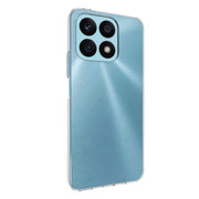 For Honor X8a 4G Water-resistant Texture TPU Phone Case(Transparent)