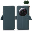 For Xiaomi 13 Ultra Side-Magnetic TJ Genuine Leather RFID Phone Case(Green) - free shipping - PMC TechLife - Order now!