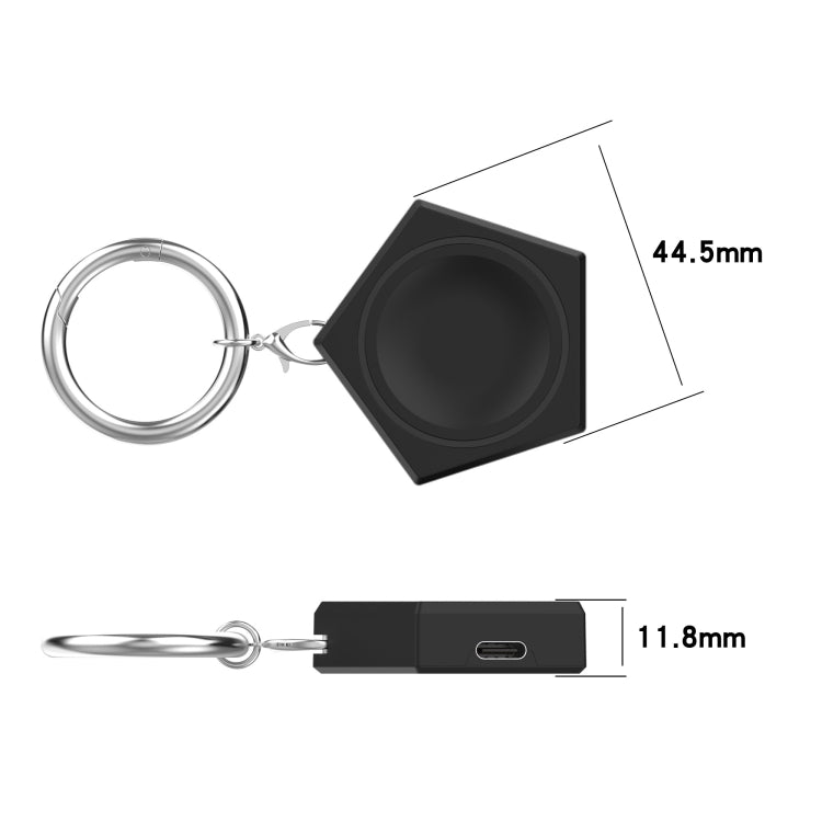 For Huawei Watch Ultimate Portable Universal Smart Watch Charger, Port:Micro-USB(Black)