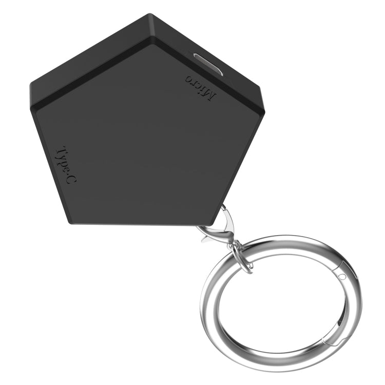 For OPPO Watch 3 / Watch 3 Pro Portable Universal Smart Watch Charger, Port:Micro-USB(Black)