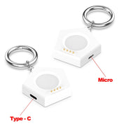 For OPPO Watch 3 / Watch 3 Pro Portable Universal Smart Watch Charger, Port:Micro-USB(Black)