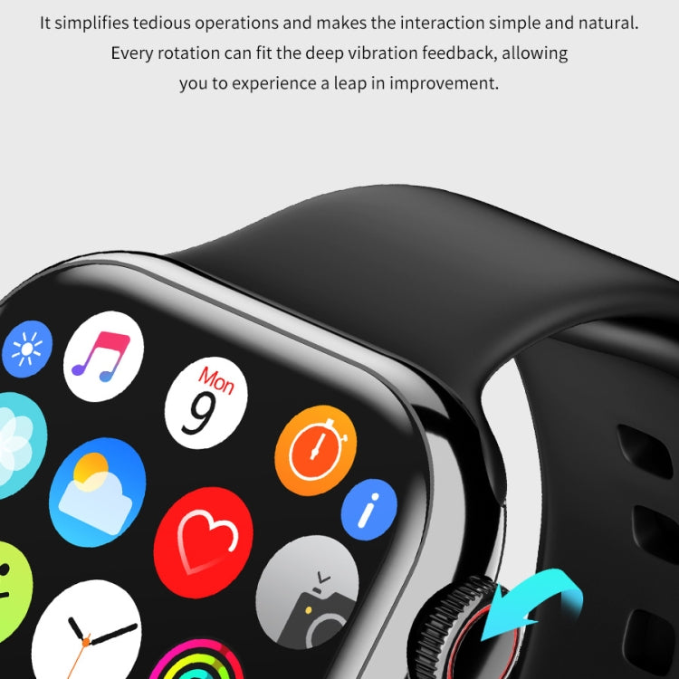 IW9 2.05 inch Square Screen Smart Watch Supports Bluetooth Calls/Blood Oxygen Monitoring(Silver)