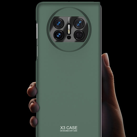 For Huawei Mate X3 GKK Integrated Ultra-thin Full Coverage Phone Flip Case(Purple)