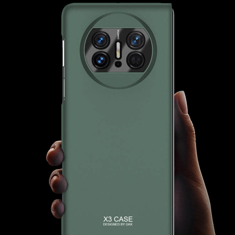 For Huawei Mate X3 GKK Integrated Ultra-thin Full Coverage Phone Flip Case(Gold)