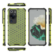 For Huawei P60 / P60 Pro Honeycomb Phone Case(Green)