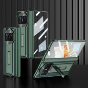 For Huawei Mate X3 GKK Integrated Magnetic Folding Supercar Phone Case(Green)