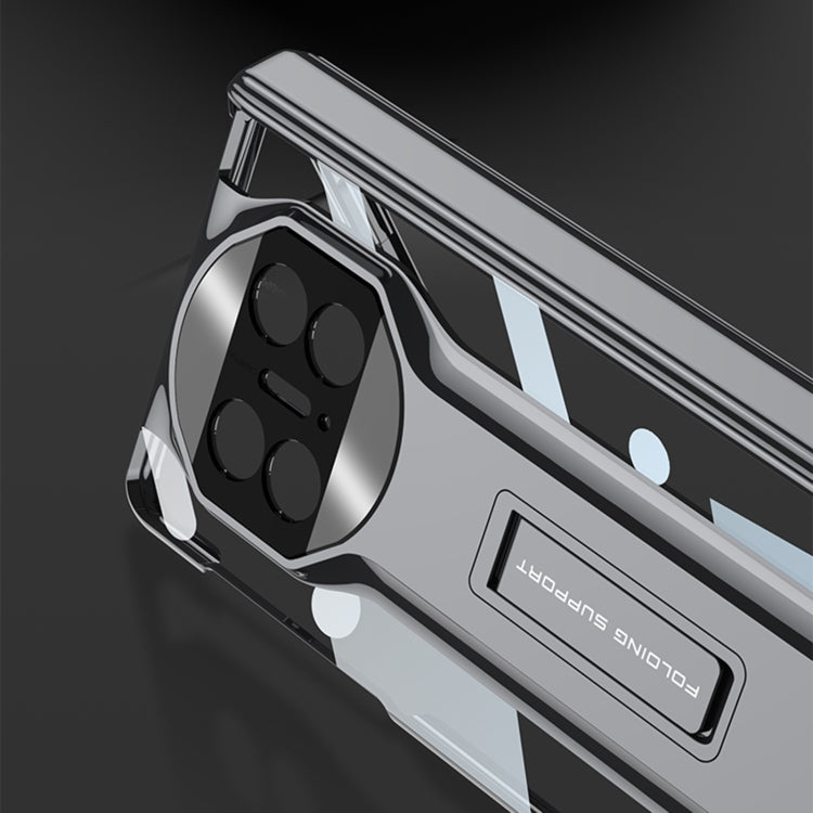 For Huawei Mate X3 GKK Integrated Magnetic Folding Supercar Phone Case(Green)