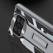 For Huawei Mate X3 GKK Integrated Magnetic Folding Supercar Phone Case(Green)