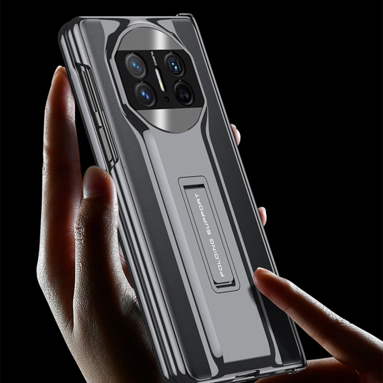 For Huawei Mate X3 GKK Integrated Magnetic Folding Supercar Phone Case(Green)