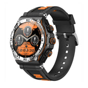 CT18 1.43 inch AMOLED Screen Smart Watch Supports Bluetooth Call/Blood Oxygen Detection(Orange)