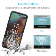 For Nokia XR21 10pcs 0.26mm 9H 2.5D Tempered Glass Film