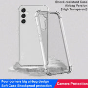 For Samsung Galaxy A34 5G imak Shockproof Airbag TPU Phone Case(Transparent)