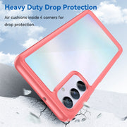 For Samsung Galaxy M54 5G Colorful Series Acrylic + TPU Phone Case(Red)