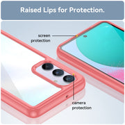 For Samsung Galaxy M54 5G Colorful Series Acrylic + TPU Phone Case(Red)
