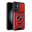 For Samsung Galaxy A24 4G Sliding Camera Cover Design TPU+PC Phone Case(Red) - free shipping - PMC TechLife - Order now!