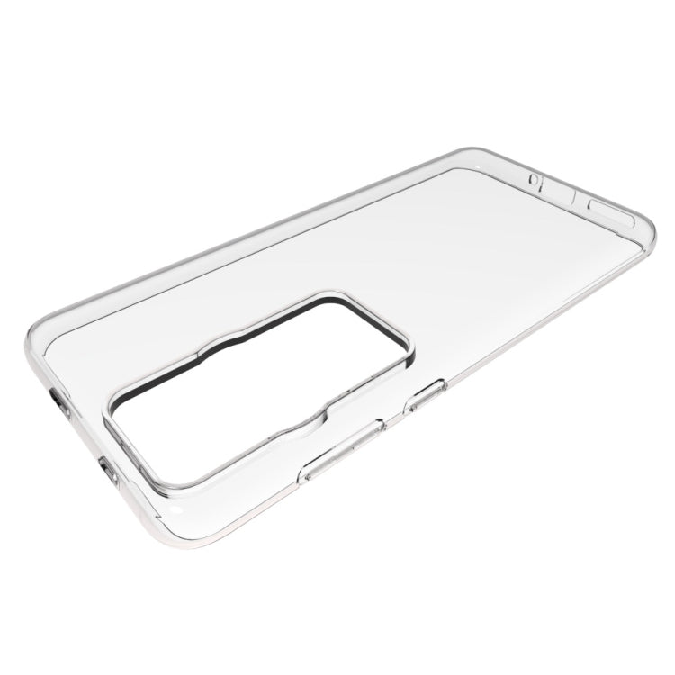 For Huawei P60 / P60 Pro Water-resistant Texture TPU Phone Case(Transparent)