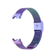 For Xiaomi Mi Band 8 Milanese Buckle Metal Watch Band(Colorful)