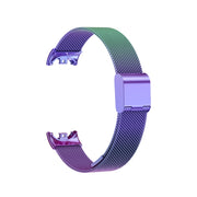For Xiaomi Mi Band 8 Milanese Buckle Metal Watch Band(Colorful)