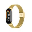For Xiaomi Mi Band 8 Milanese Buckle Metal Watch Band(Gold) -  by PMC TechLife | Online Shopping South Africa | PMC TechLife