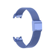 For Xiaomi Mi Band 8 Milanese Buckle Metal Watch Band(Midnight Blue)