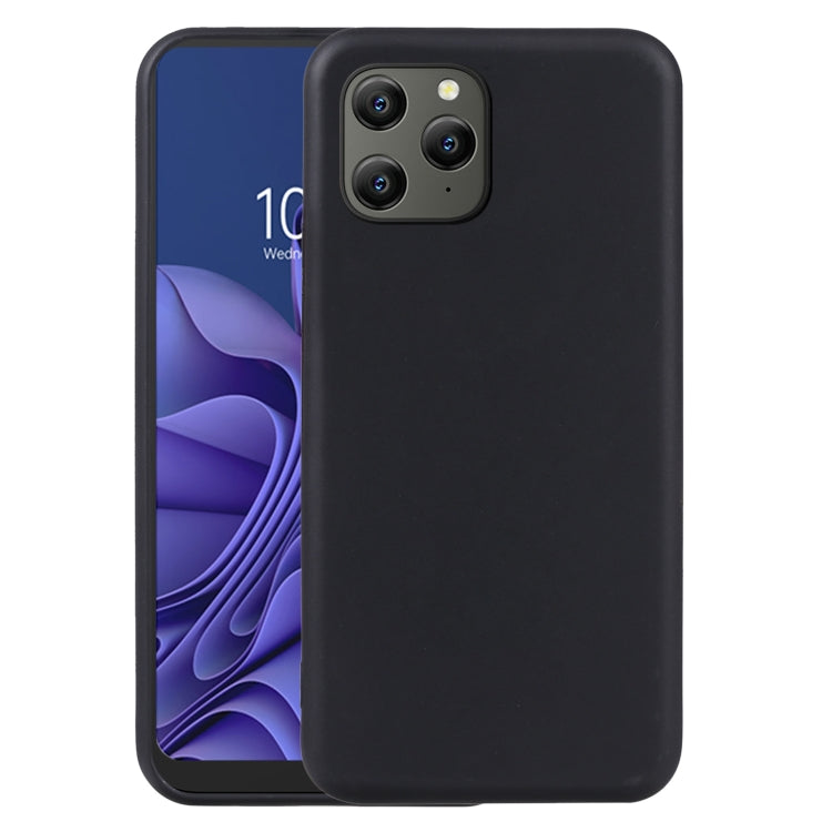 For Blackview BV5300 TPU Phone Case(Black)