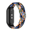 For Xiaomi Mi Band 8 Adjustable Nylon Braided Elasticity Watch Band(Colorful Denim) -  by PMC TechLife | Online Shopping South Africa | PMC TechLife