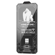 For iPhone 12 Pro WK WTP-066 King Kong Vacha 9D Curved HD Tempered Glass Film(Black)