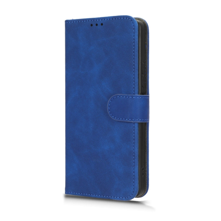 For TECNO Camon 20 Pro Skin Feel Magnetic Flip Leather Phone Case(Blue)