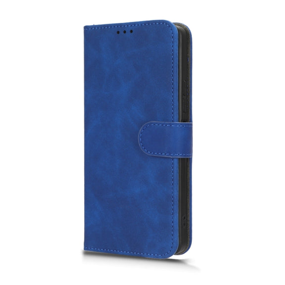 For TECNO Camon 20 Pro Skin Feel Magnetic Flip Leather Phone Case(Blue)