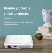 WOWOTO T9S TI DLP DMD 0.45 1280 x 800 4K 350ANSI RGB LED Smart Projector(EU Plug)