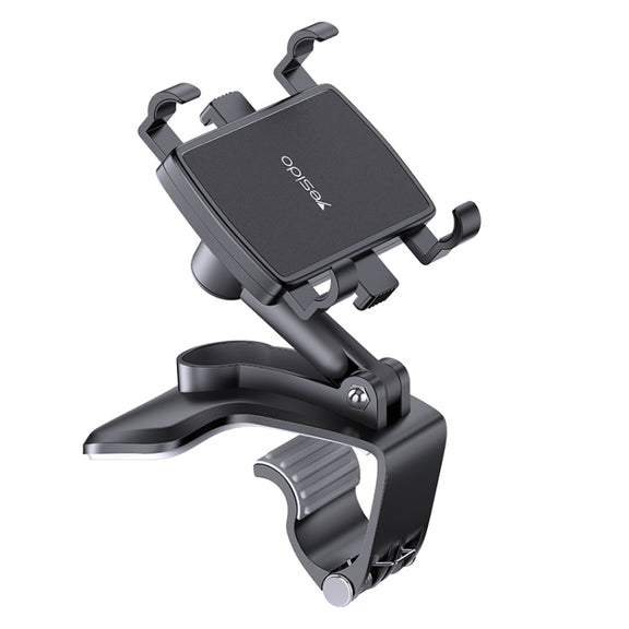 Yesido C101 Car Multifunctional Dashboard Mobile Phone Holder(Black)
