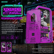 For iPhone 14 WK WTP-068 King Kong Vacha Corning 9D Curved HD Tempered Glass Film(Black)