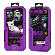 For iPhone 14 Plus WK WTP-068 King Kong Vacha Corning 9D Curved HD Tempered Glass Film(Black)