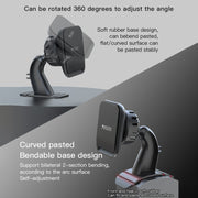 Yesido C110 Car Center Console Paste Magsafe Magnetic Phone Bracket(Black)