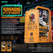 For iPhone 13 Pro Max WK WTP-069 King Kong Vacha 9D Curved AR HD Tempered Glass Film(Black)