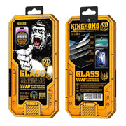 For iPhone 14 Plus WK WTP-070 King Kong Vacha 9D Curved AR Frosted Tempered Glass Film(Black)