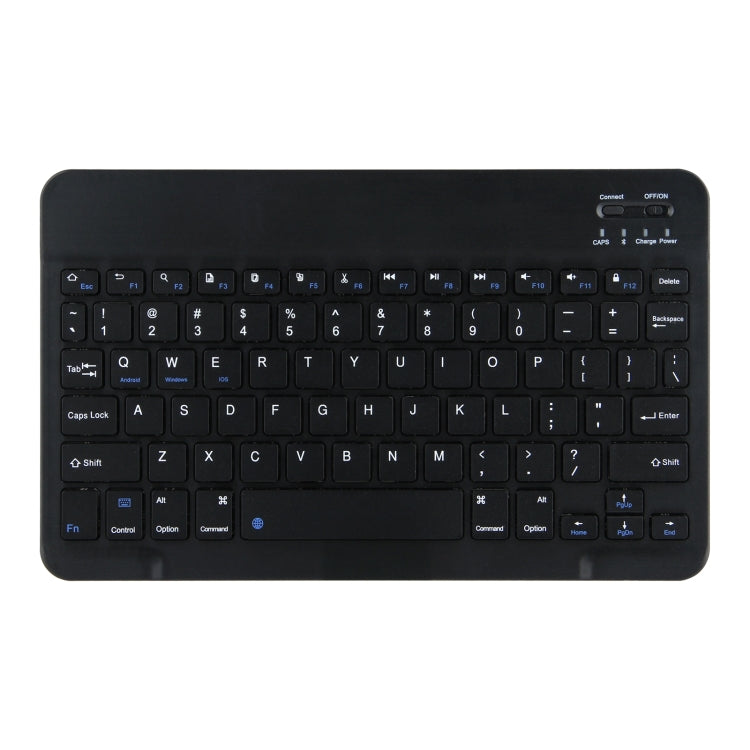 For Lenovo Tab M10 3rd Gen TB-328XU Bluetooth Keyboard Leather Tablet Case(Black)