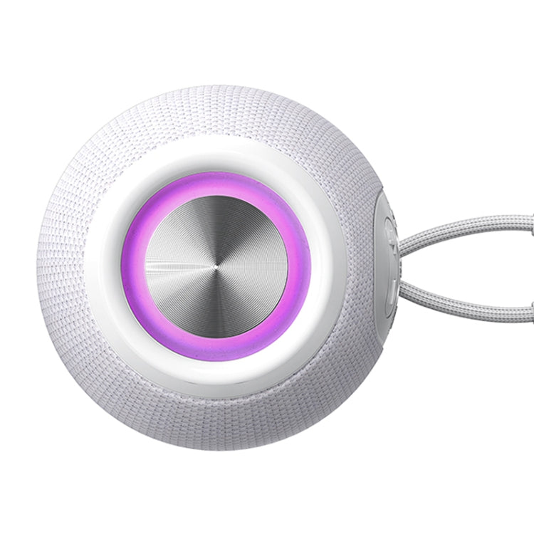 ROCK RAU0758 Portable Bluetooth Speaker(White)